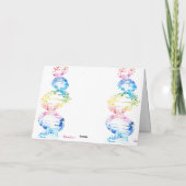 生命のスパイラルDNA  カード (裏面)