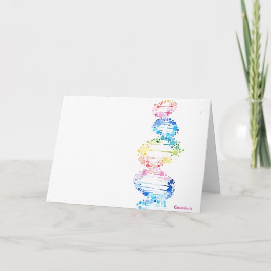 生命のスパイラルDNA  カード (正面)