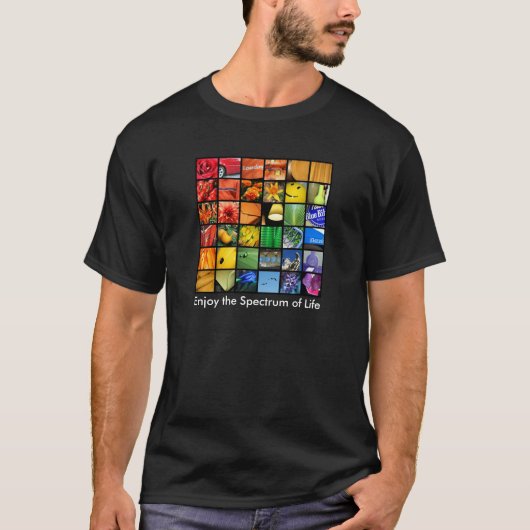生命のスペクトラム Tシャツ (正面)