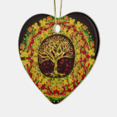 生命のツリーの定数変更 セラミックオーナメント (左)