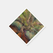 生命のツリー – 秋の影 スタンダードカクテルナプキン (角)