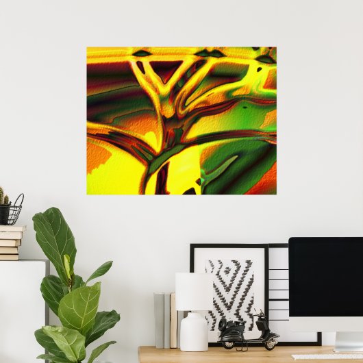 生命のトランスの木 ポスター (ホームオフィス)