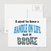 生命のハンドル ポストカード (正面/裏面)