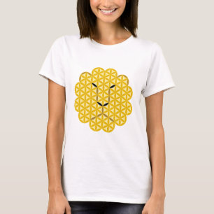 生命のライオン-アルファ·オス- 03、神聖な動物 Tシャツ