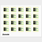 生命のリズム スクエアシール (シート)