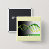 生命のリズム 缶バッジ (正面&裏面)