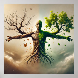 生命の二重性 – 成長と衰退 ポスター