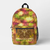 生命の光 プリントバックパック (正面)