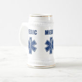 生命の医者の星 ビールジョッキ (正面左)