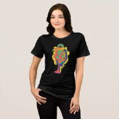 生命の卵 トライブレンドTシャツ (正面全面)