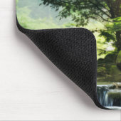 生命の古代のツリー平和な自然ファンタジー世界 マウスパッド (コーナー)