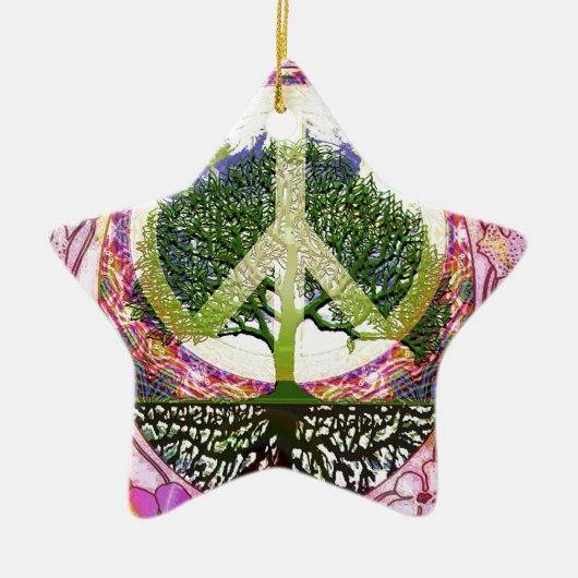 生命の呼吸生命の樹 セラミックオーナメント (正面)