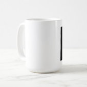 "生命の呼吸"のための肺 コーヒーマグカップ (正面左)