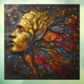 生命の天のルーツのポスターウィンドウにしがみつく ウィンドウサイン (シート3)