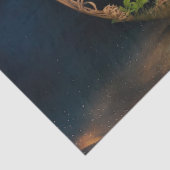 生命の女神と月の切り離しの木 薄葉紙 (詳細)