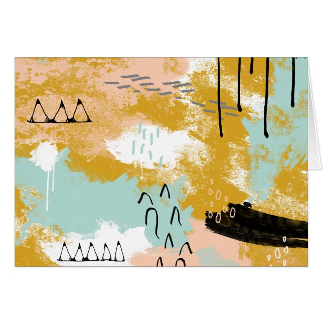 生命の存在は、種族の抽象美術印を滴らせます (正面横)