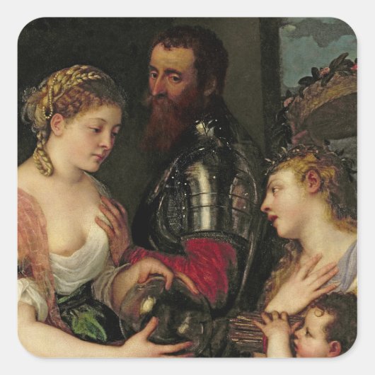 生命の寓話結婚した スクエアシール (正面)