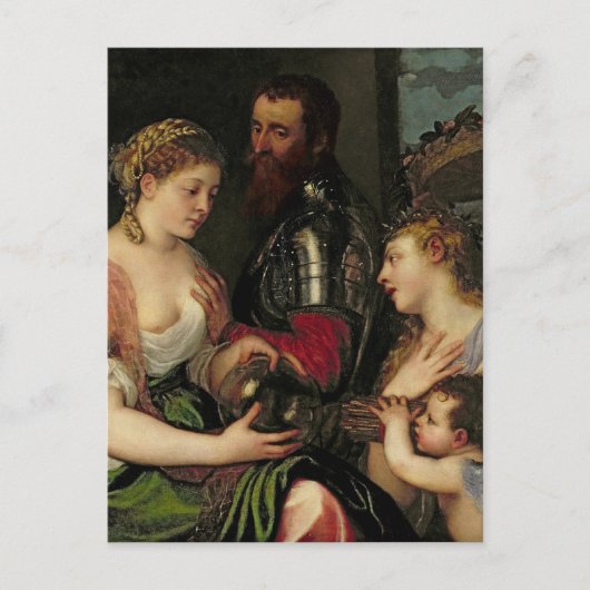 生命の寓話結婚した ポストカード (正面)