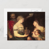 生命の寓話結婚した。 ポストカード (正面/裏面)