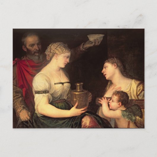 生命の寓話結婚した。 ポストカード (正面)