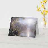 生命の川であるフレデリック教会 カード (黄色い花)