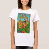 生命の息吹を感じるデザイン Tシャツ (正面)