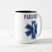 生命の救急医療隊員の星 ツートーンマグカップ (正面右)
