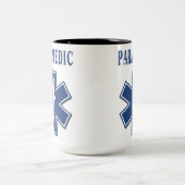 生命の救急医療隊員の星 ツートーンマグカップ (中央)