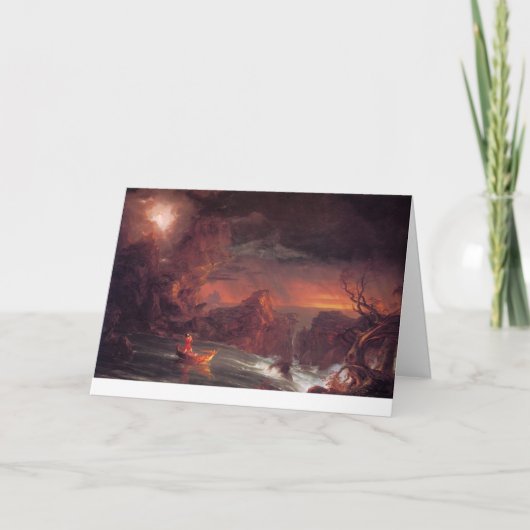 生命の旅行: 人格の挨拶状 カード (正面)