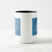 生命の明るい面で常に見て下さい マグカップ (中央)