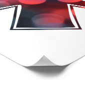 生命の星《写真》ぼけ味 ポスター (角)