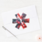 生命の星《写真》ぼけ味 ラウンドシール (封筒)