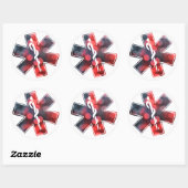 生命の星《写真》ぼけ味 ラウンドシール (シート)