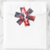 生命の星《写真》ぼけ味 ラウンドシール (バッグ)