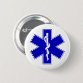 生命の星 缶バッジ (正面&裏面)