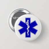 生命の星 缶バッジ (正面&裏面)