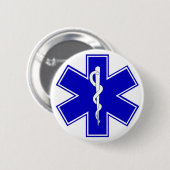 生命の星 缶バッジ (正面&裏面)