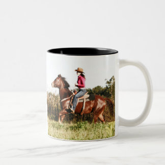 "生命の時間は…ありません ツートーンマグカップ