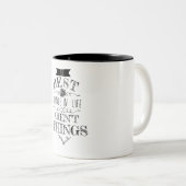 生命の最も最高のな事は事のマグではないです ツートーンマグカップ (正面右)