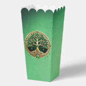 生命の木とケルト結び目模様。 フェイバーボックス (裏面)