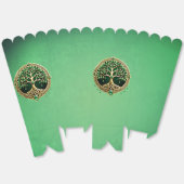 生命の木とケルト結び目模様。 フェイバーボックス (見開き)