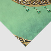 生命の木とケルト結び目模様。 薄葉紙 (詳細)