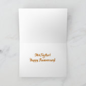 生命の木とハトのグリーティングカード カード (内部)