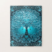 生命の木のアートワーク ジグソーパズル (縦)