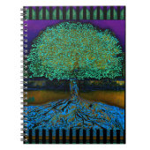 生命の木のアートワーク ノートブック (正面)