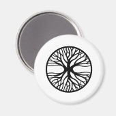 生命の木のタトゥー マグネット (正面/裏面)