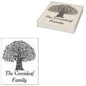 生命の木のドードル ラバースタンプ (押印)