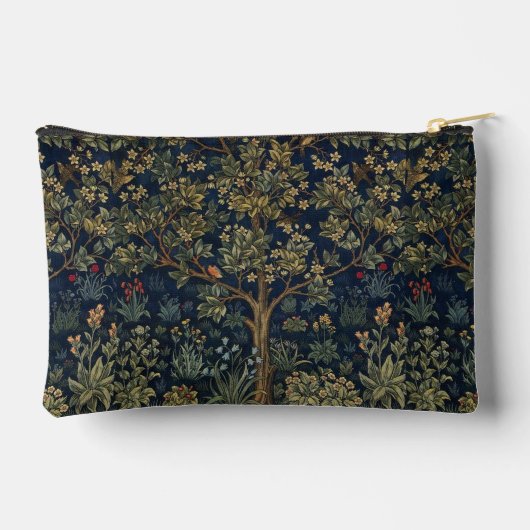 生命の木のバッグ アクセサリーポーチ (裏面)