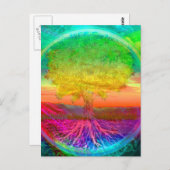 生命の木の奇跡 ポストカード (正面/裏面)