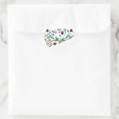 生命の木の封筒用シールシール ラウンドシール (バッグ)